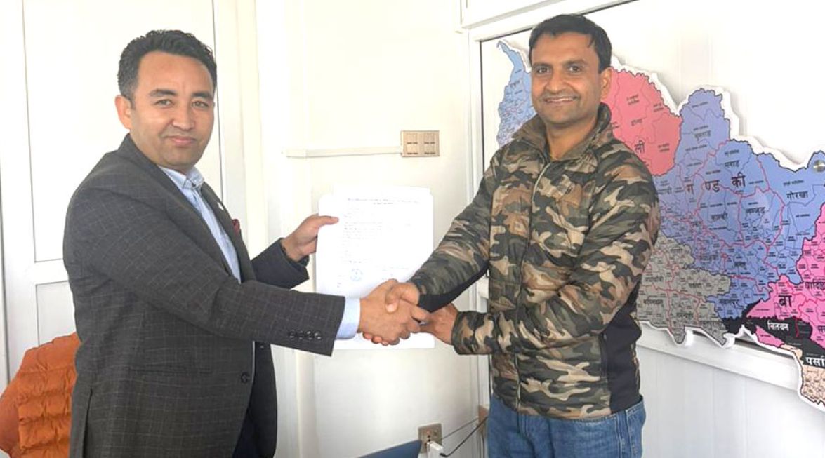 यातायात पूर्वाधारविज्ञ आशिष गजुरेल सिन्धुली-२ बाट रास्वपाकाे प्रत्यक्षतर्फको उम्मेदवार