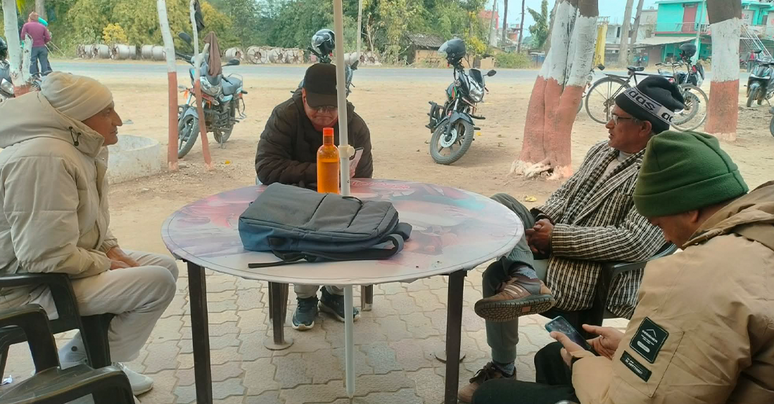 ‘चियाको चुस्कीभन्दा चुनावी गफ मिठा’