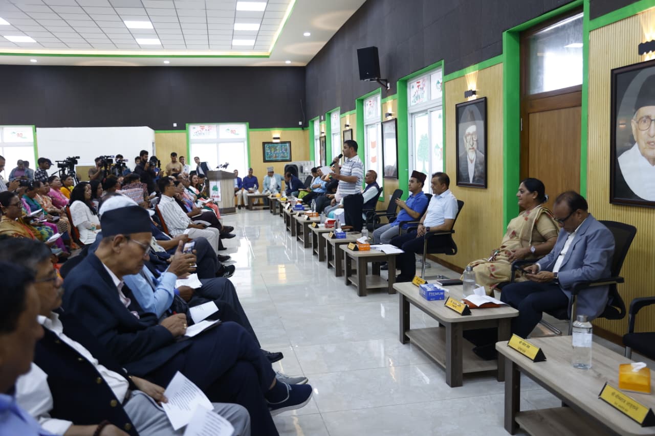 सानेपामा कांग्रेस केन्द्रीय समिति बैठक (तस्बिरहरु)
