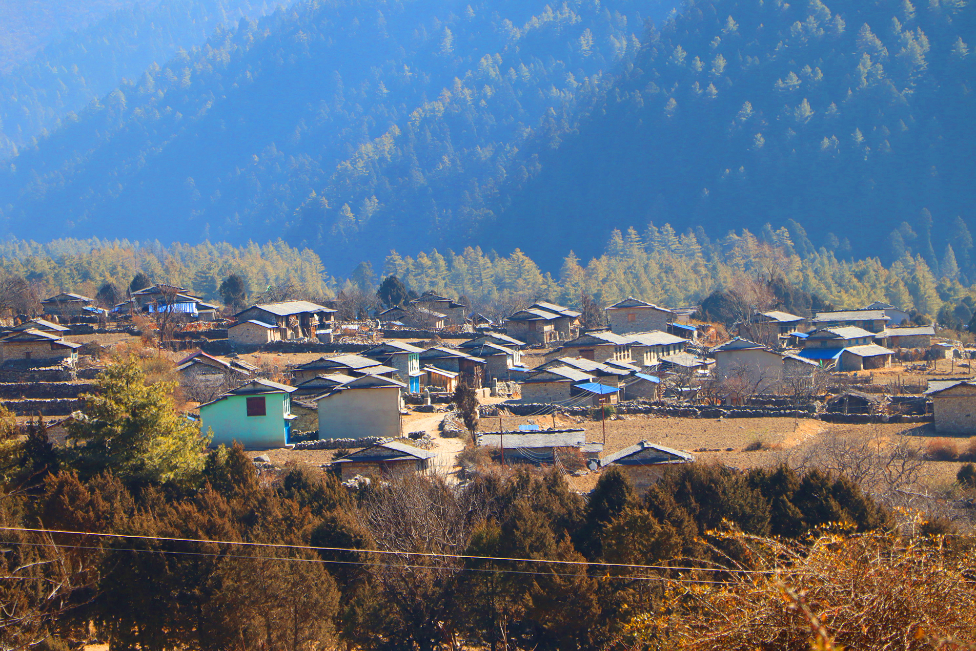 ढोरपाटनमा पहिलोपटक पुग्यो केन्द्रीय लाइन