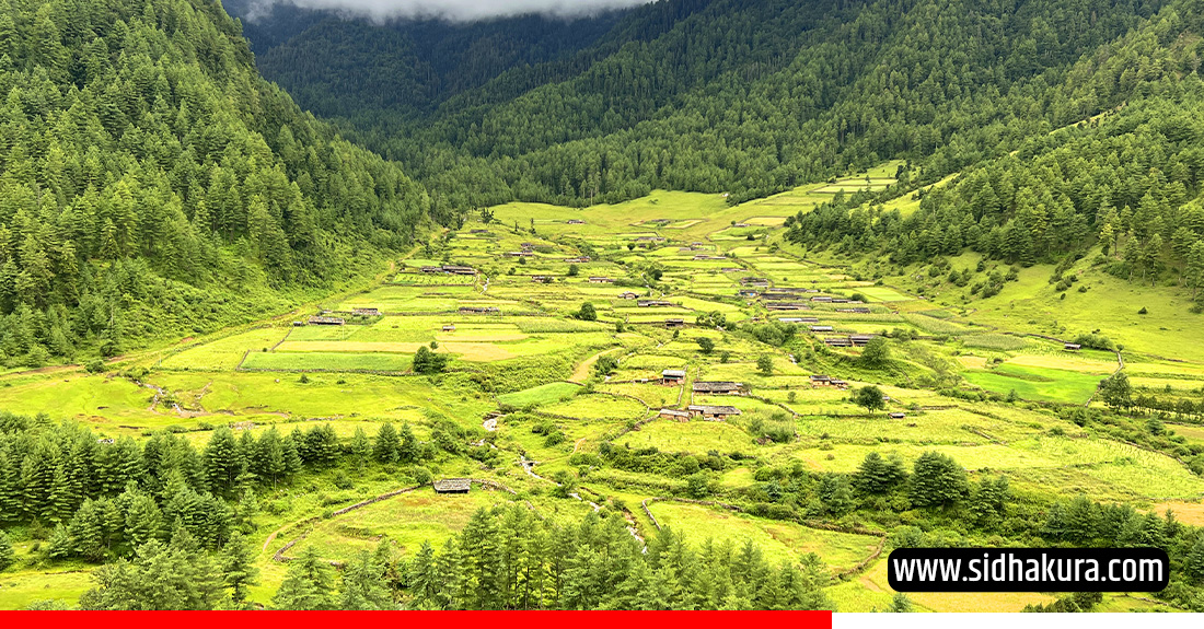 ओझेलमा छ सुन्दरताले भरिपूर्ण दिज गाउँ
