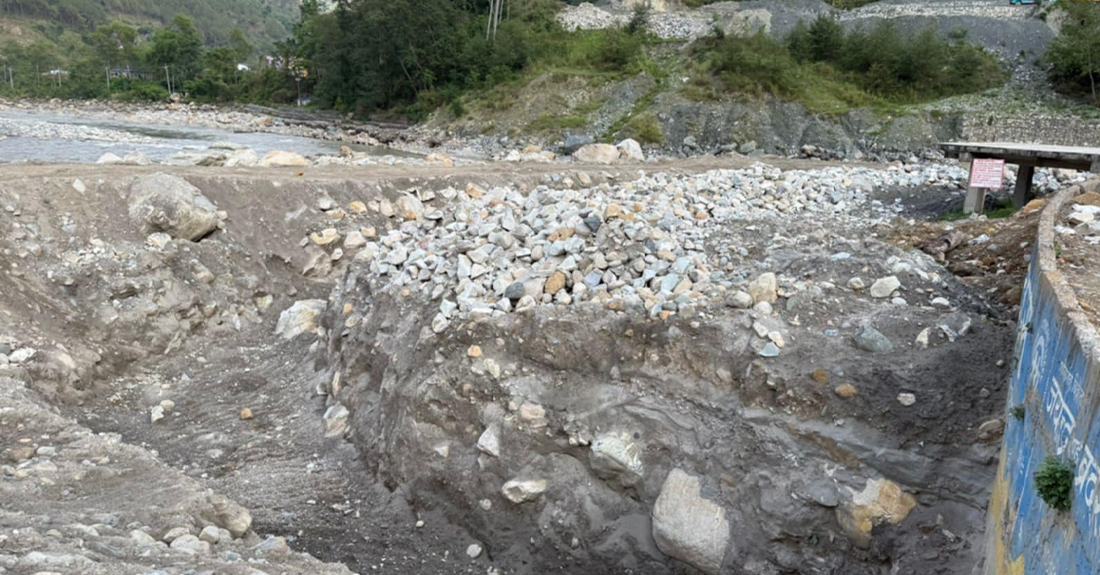 कालीगण्डकी स्वच्छता कार्यक्रमका लागि पूर्वाधार निर्माणको काम सुरु