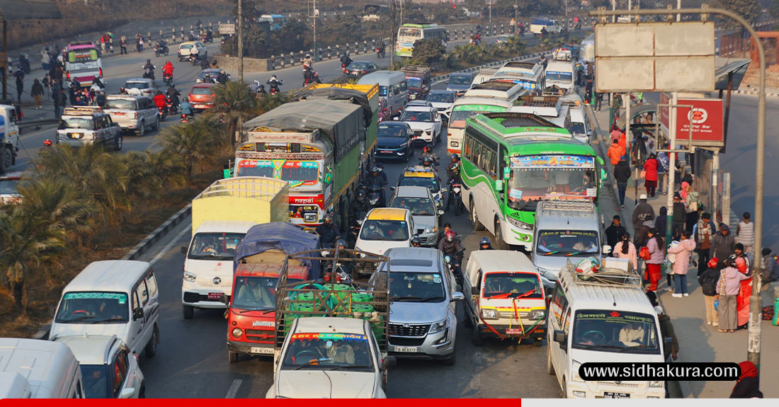 काठमाडौँमा छैन बन्द को प्रभाव
