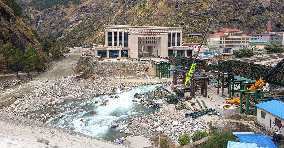 एक महिनामा रसुवागढी नाकामा ‘बेलीब्रिज’ निर्माण समपन्न हुने