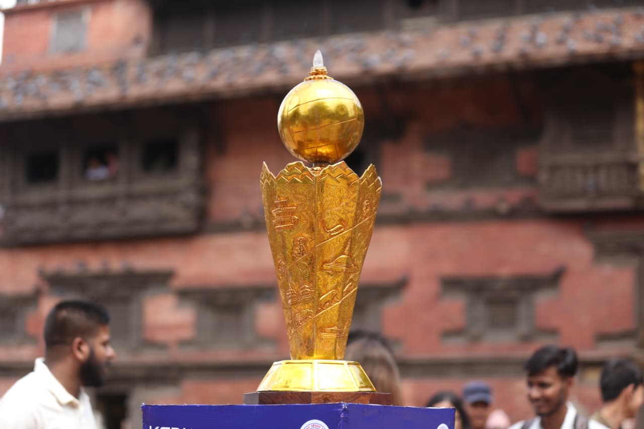यसरी सार्वजनिक गरियो एनभीएलको ट्रफी (तस्बिरहरू)
