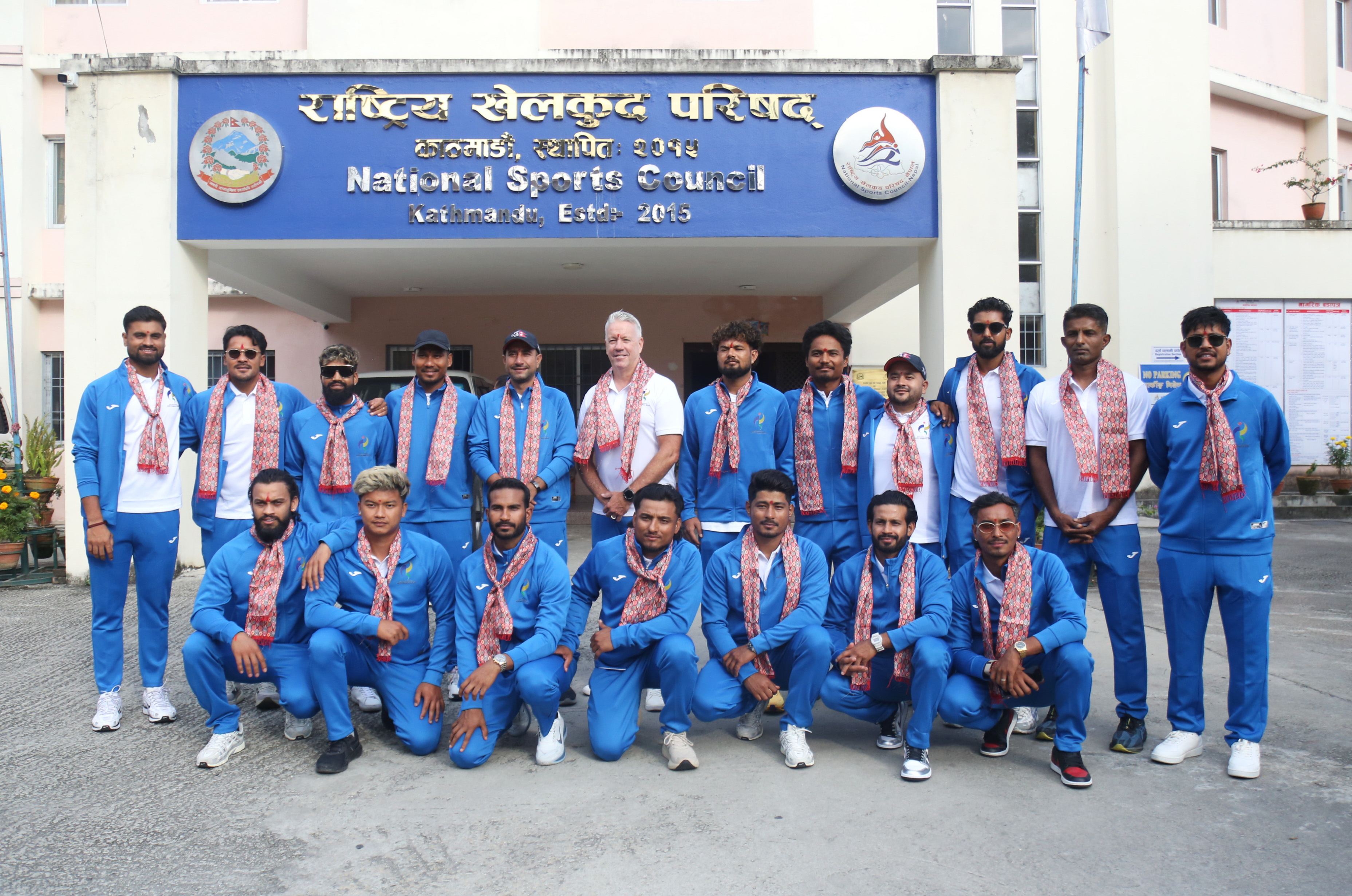 एसियन गेम्स खेल्ने क्रिकेट टोलीको बिदाइ