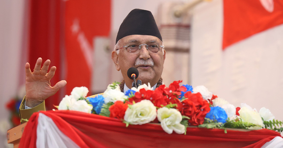 सत्ता साझेदार दलमा फाटो ल्याउन विपक्षीले गरेको प्रयास सफल हुँदैनः प्रधानमन्त्री