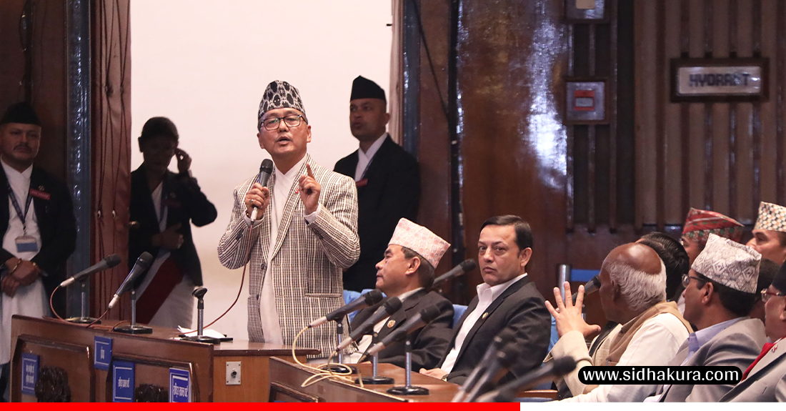 फरक विचार राख्नेलाई थुन्दै सरकारले निषेधको राजनीति गर्न खोजेको राजेन्द्र लिङ्देनको आरोप
