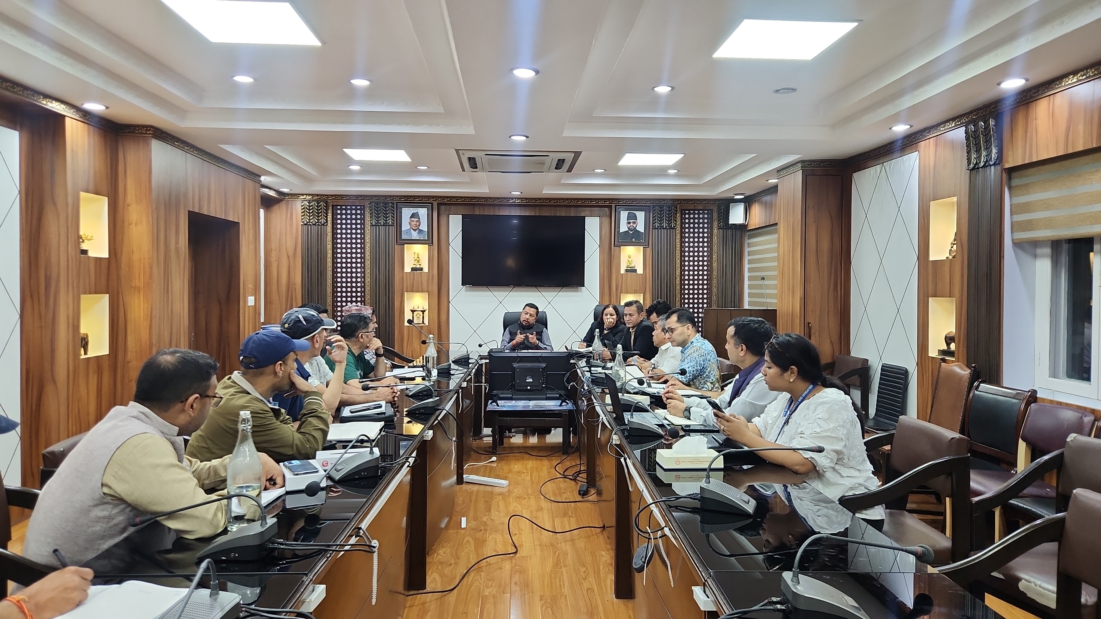 रसुवा बाढी: खोज तथा उद्धार र पुनर्निर्माणको समन्वयका लागि रियल टाइम अपडेट सिस्टम बनाउँदै ऊर्जा मन्त्रालय