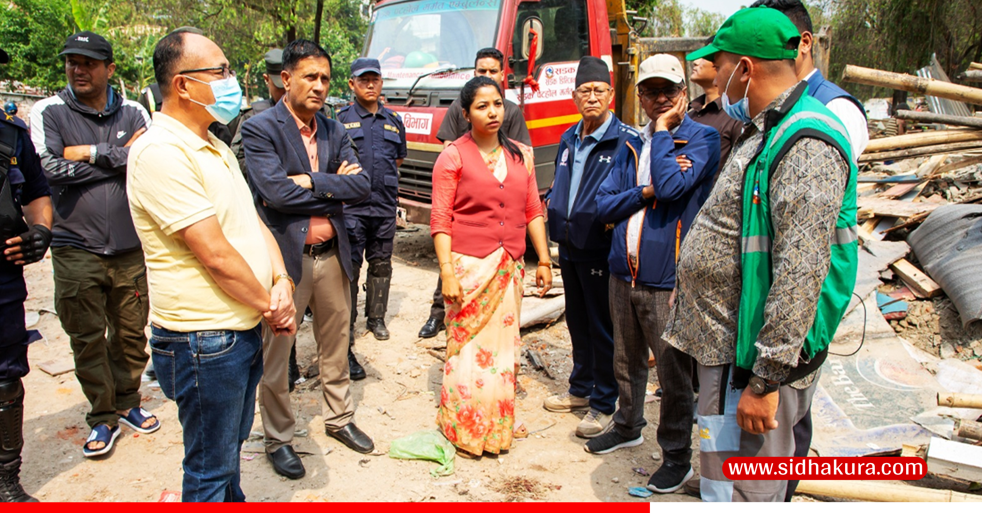 ‘सुकुम्बासी’ हटाइएको ठाउँमा तारबार गर्न सुनिता डंगोलको निर्देशन