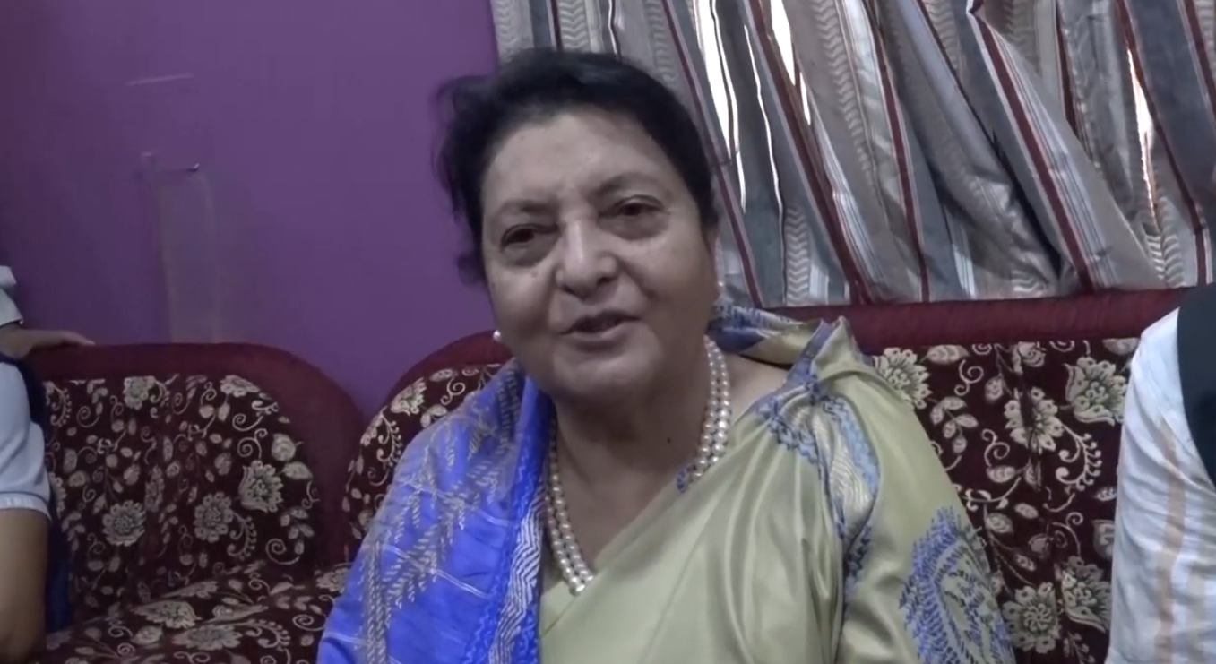 एमालेले गरेको सदस्यता नवीकरण खारेजबारे औपचारिक जानकारी छैनः विद्यादेवी भण्डारी
