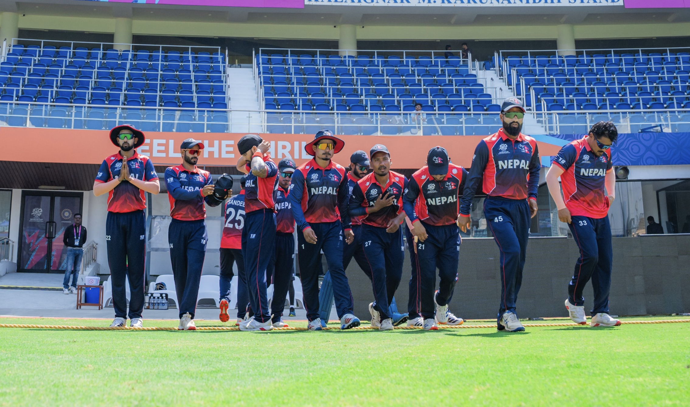 टी–२० विश्वकप क्रिकेटमा नेपालले आज इङ्ल्यान्डसँग प्रतिस्पर्धा गर्दै
