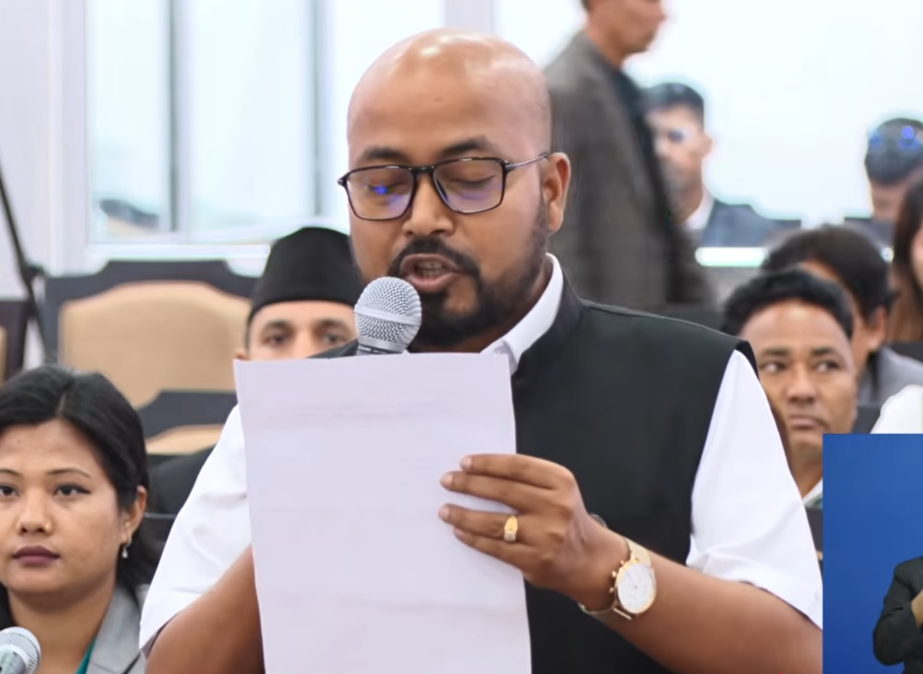 मधेशमा बढ्दो अपराध नियन्त्रण गर्न सांसद अरविन्द साहले गराए ध्यानाकर्षण