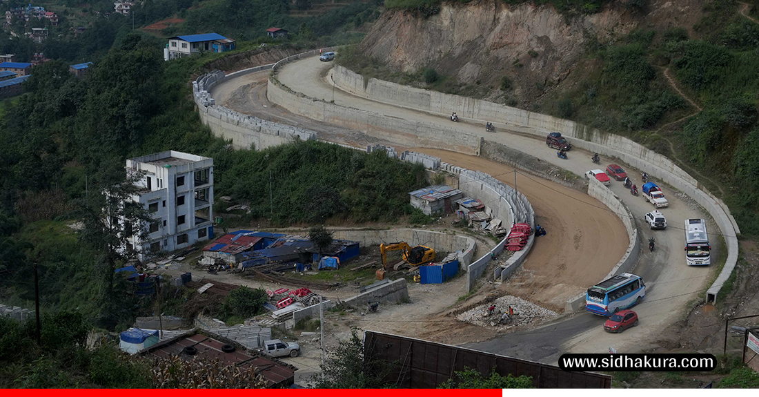यस्तो छ सूर्यविनायक–धुलिखेल सडकको अवस्था (तस्बिरहरु)