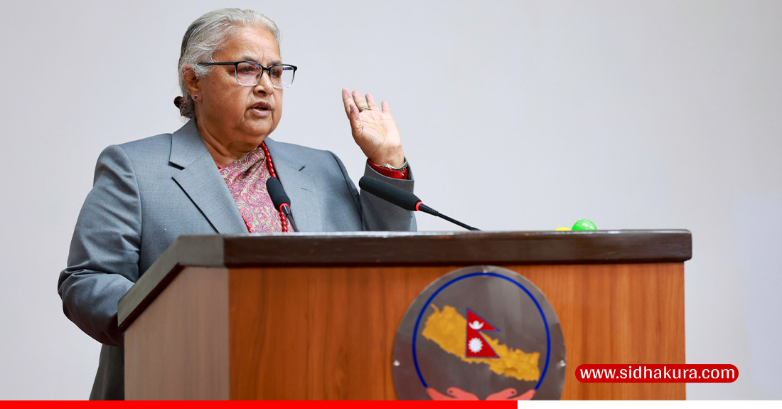 राष्ट्रिय सभामा प्रधानमन्त्री कार्कीको पहिलो सम्बोधनः तोकिएको समयमा निष्पक्ष निर्वाचन हुन्छ –प्रधानमन्त्री