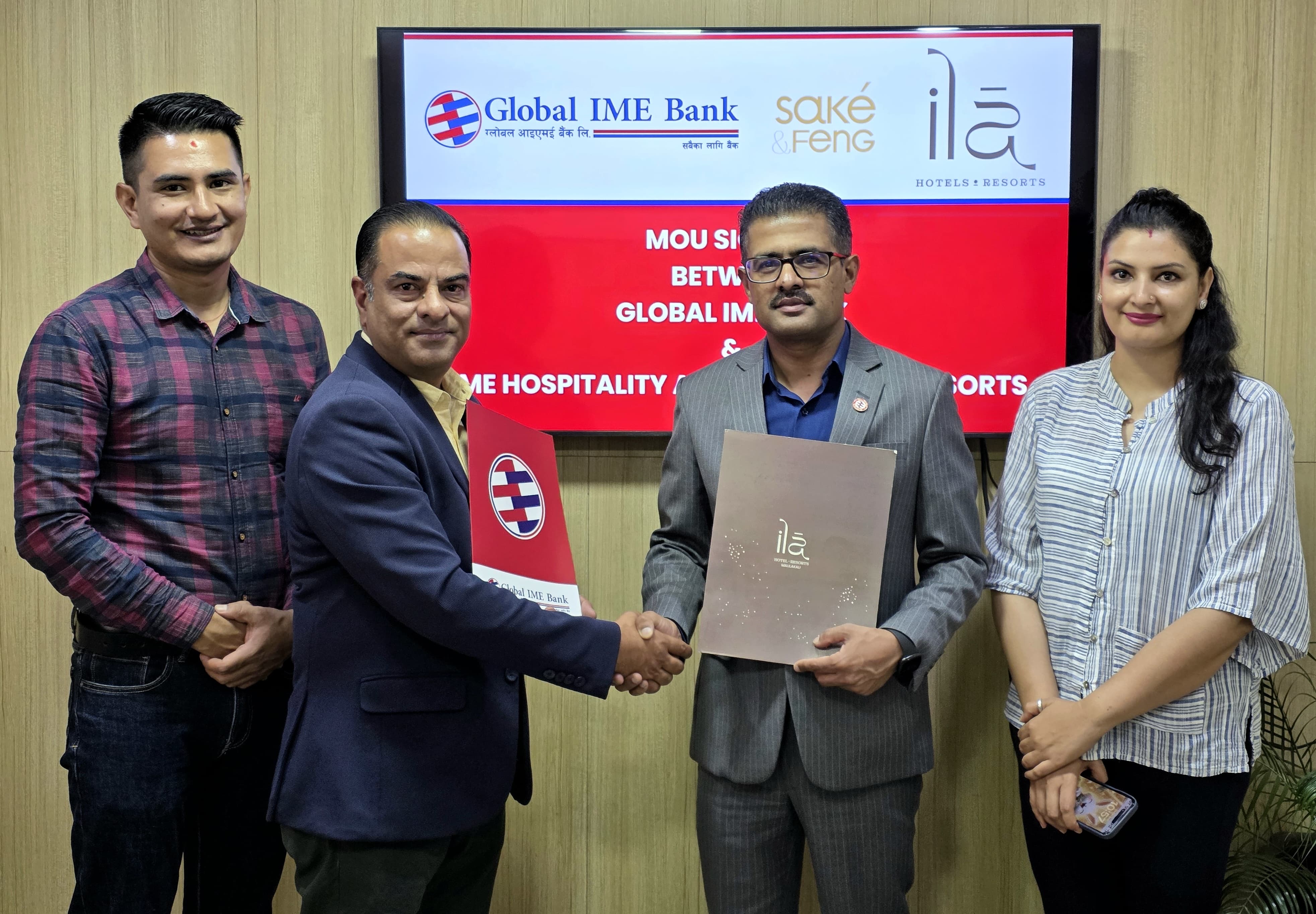 ग्लोबल आइएमई बैंकका ग्राहकलाई आइएमई हस्पिटालिटी र इला होटल एण्ड रिसोर्टका सेवामा १५% सम्म छुट