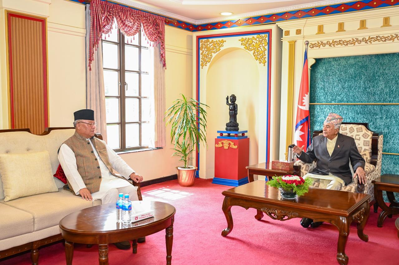 भीष्मराज आङ्देम्बेले किन भेटे राष्ट्रपतिलाई ?