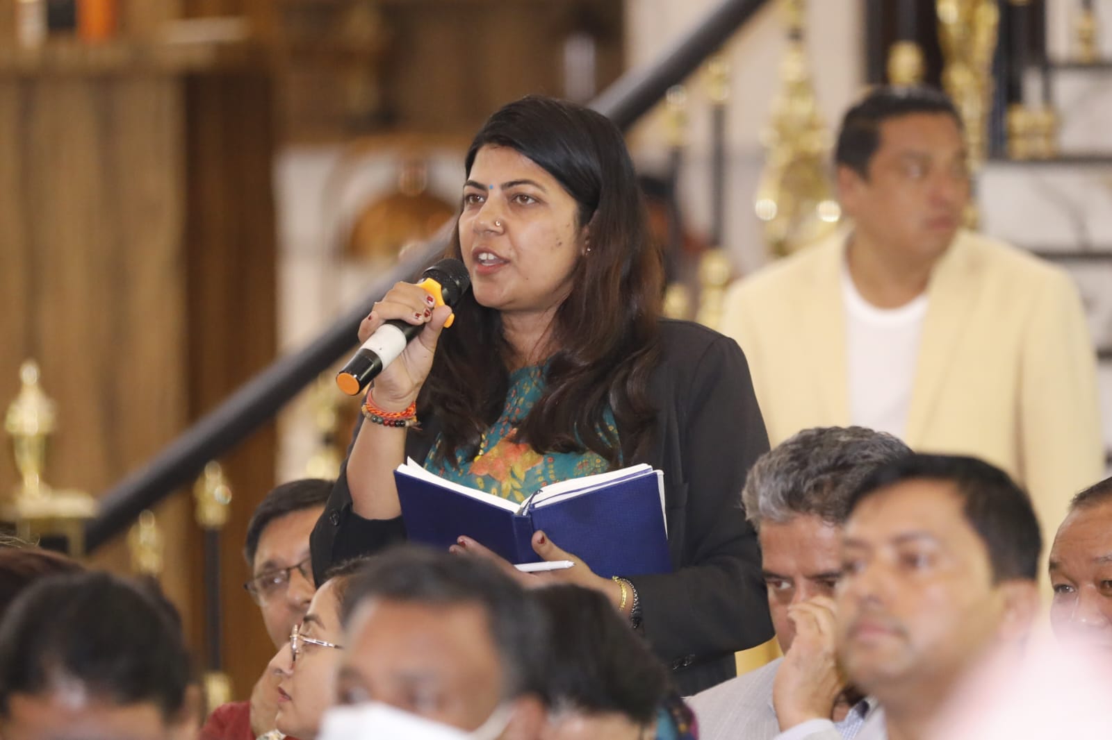 केन्द्रीय कमिटीमा राधिका खतिवडाको कटाक्ष– जन्त हिँडेको बेहुला गायब भए