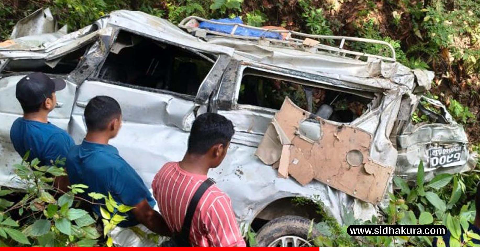 पाल्पामा विद्युतीय गाडी दुर्घटना, तीन जनाको मृत्यु
