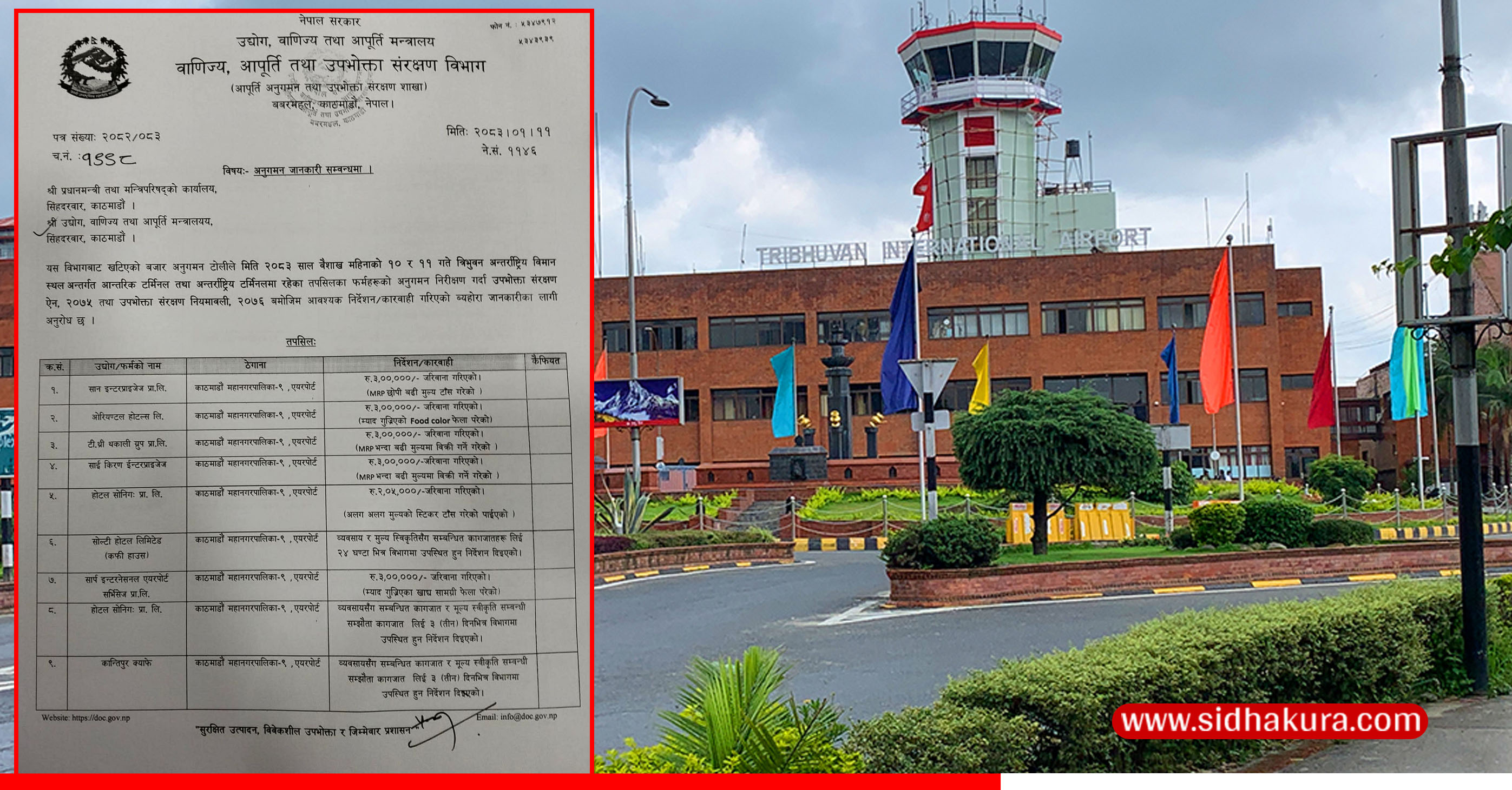 एयरपोर्टभित्रका स्टल तथा क्याफेमा छड्के, म्याद गुज्रिएका खाद्यान्नदेखि एमआरपी छोपेर बढी मूल्य असुलीसम्म