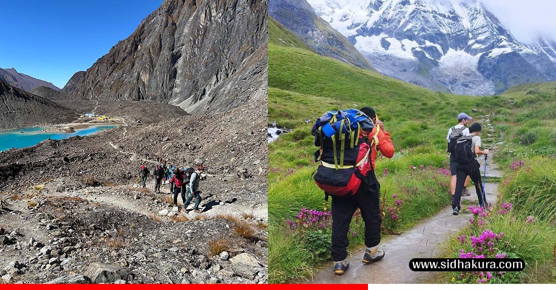 पदमार्ग निर्माण पश्चात् अन्नपूर्ण आधार शिविर पुग्ने पर्यटकको संख्यामा वृद्धि
