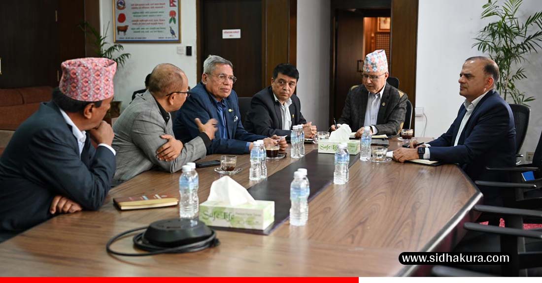 अर्थमन्त्री र निजी क्षेत्रका प्रतिनिधिबीच छलफल