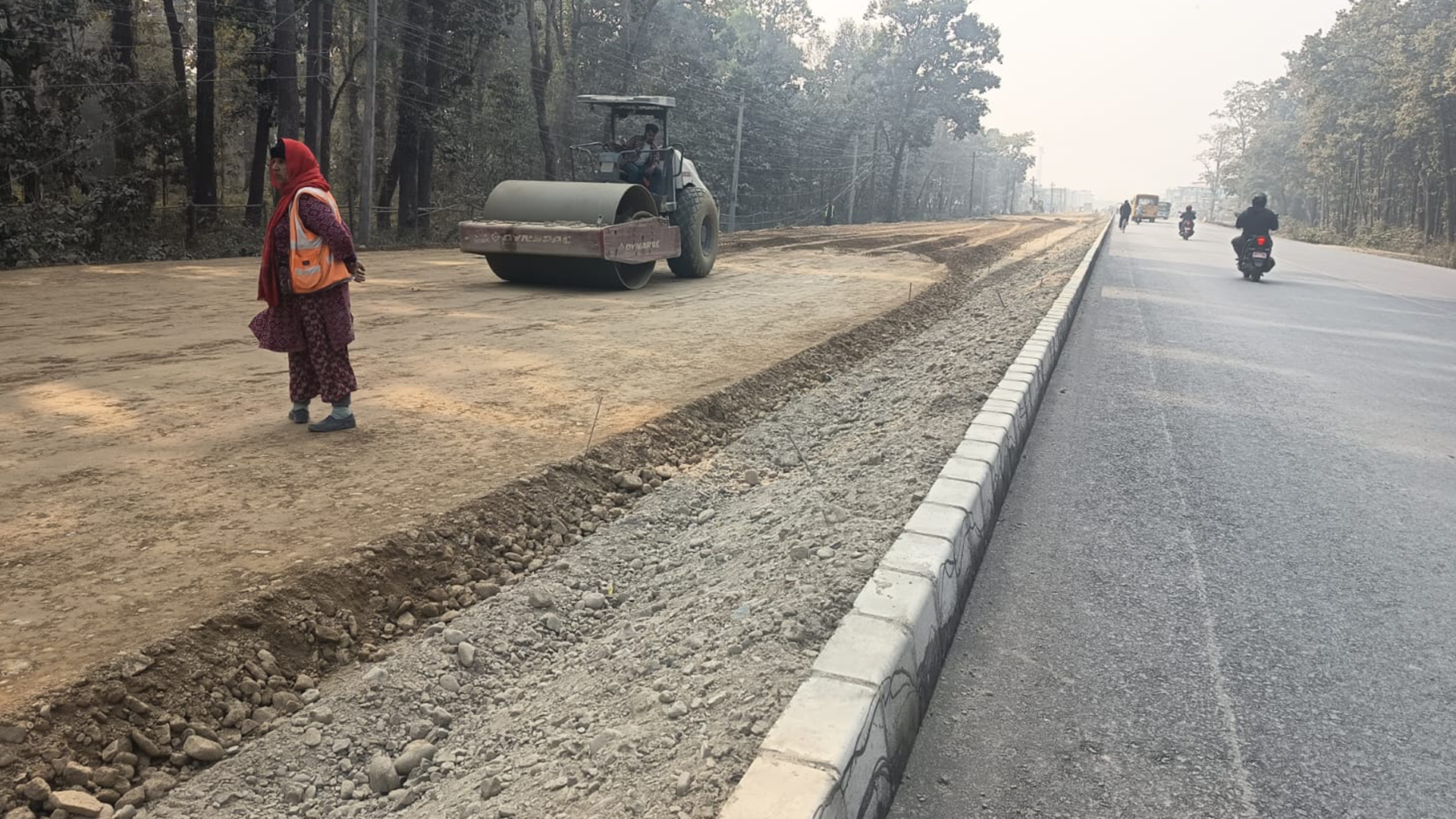 ‘एसियन हाइवे’ निर्माण दुई वर्षमा ३५ प्रतिशत