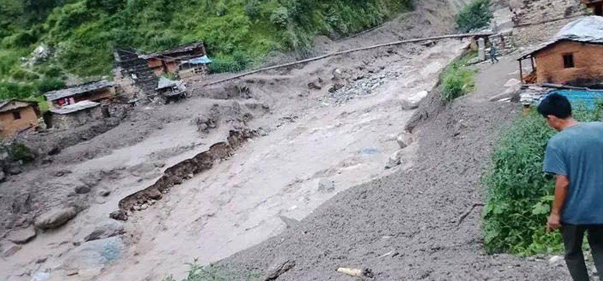 बाजुरा बाढी अपडेटः थप आठ घर बगाएको पुष्टि