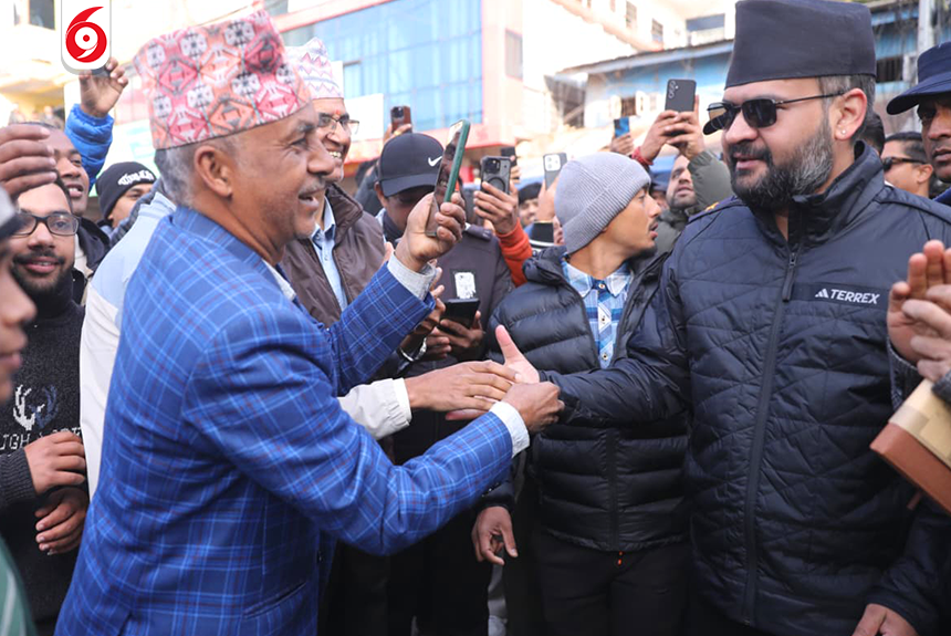 इलाममा बालेन शाहको चुनावी घरदैलो कार्यक्रम(तस्बिरहरु)