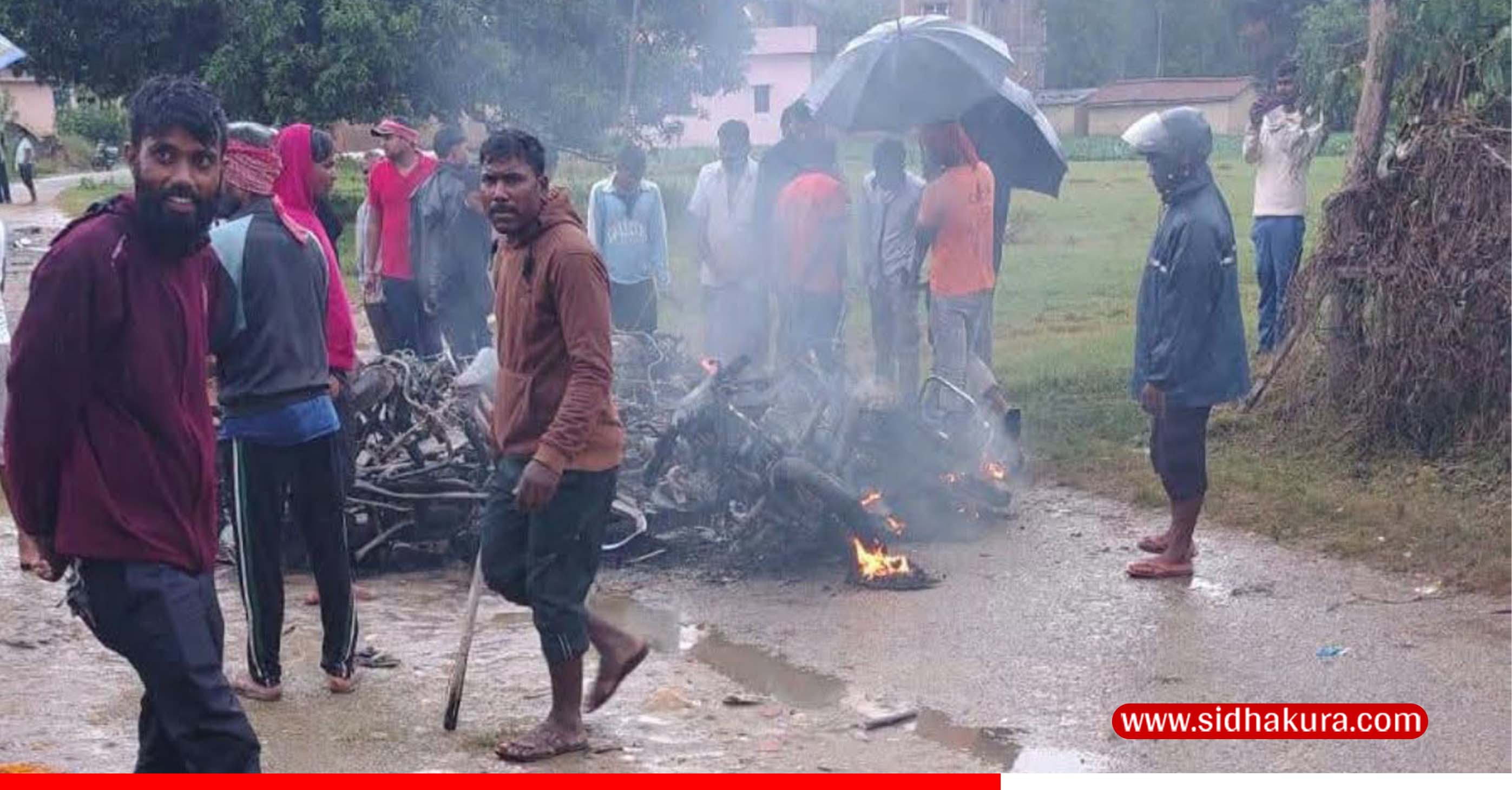 बाराको फेटामा अस्पताल उद्घाटनको क्रममा झडप, गोली लागेर १८ वर्षीय युवक घाइते