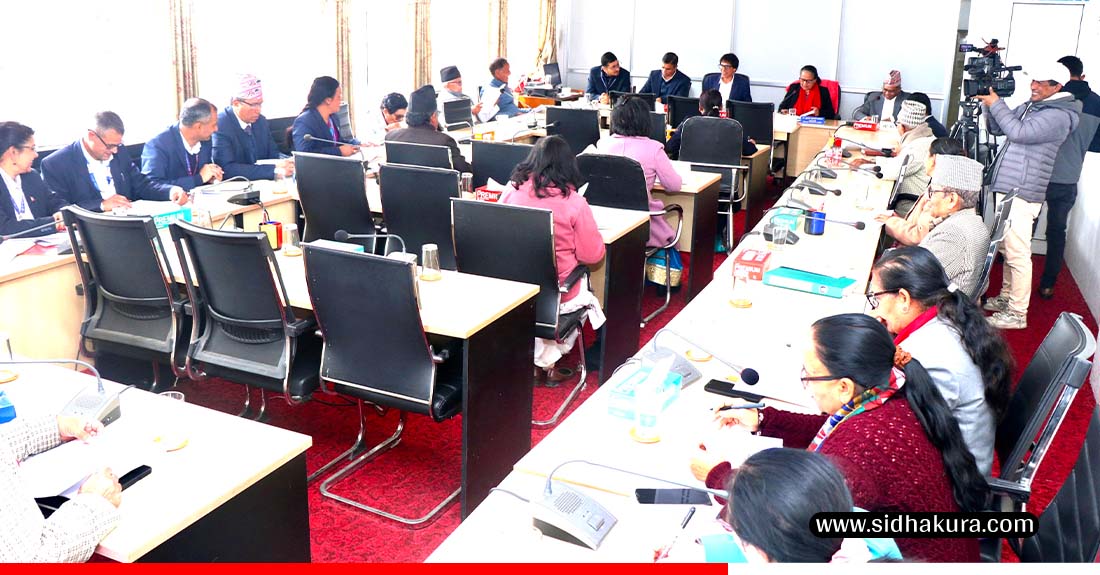 अभौतिक सांस्कृतिक सम्पदा (संरक्षण) विधेयक, २०८१ माथि विधायन समितिमा छलफल