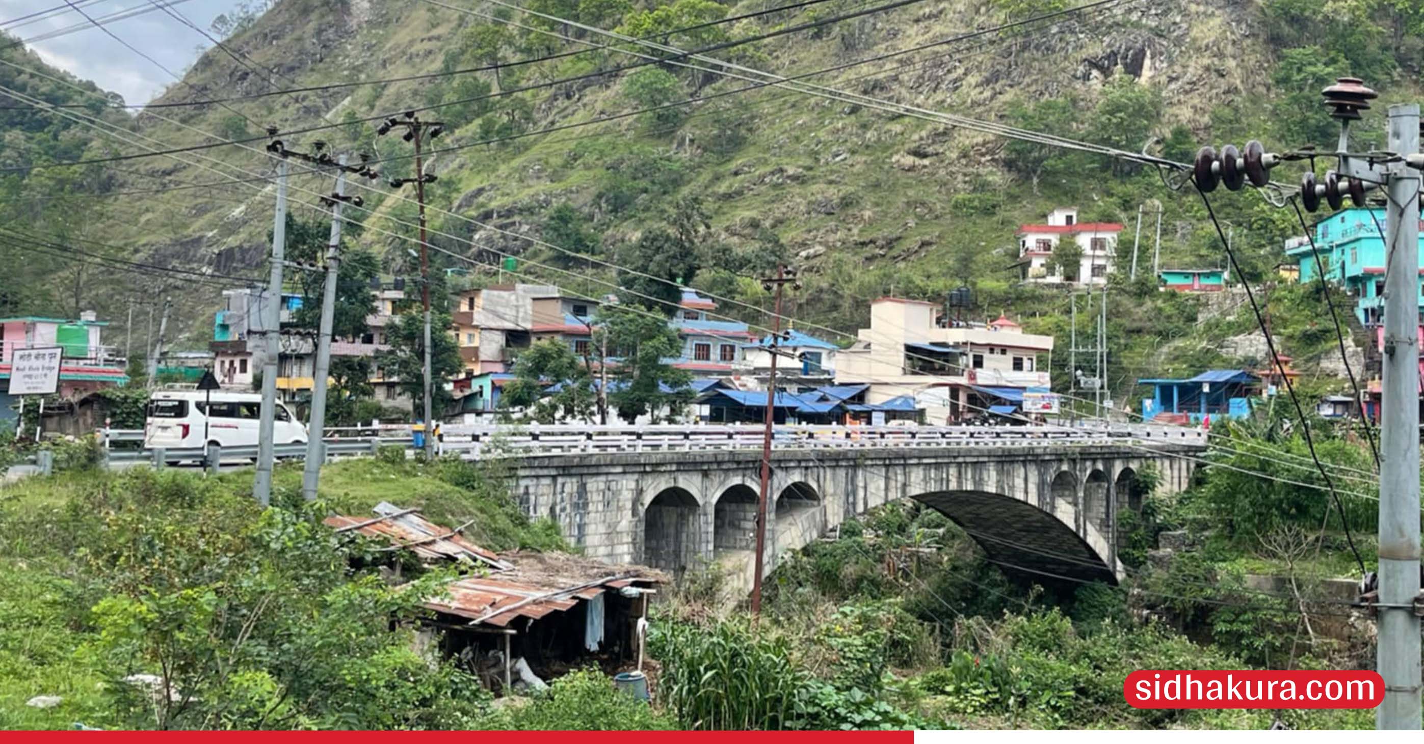 मध्यपहाडी लोकमार्गको मोदीखोलामा पुल निर्माण सुरु