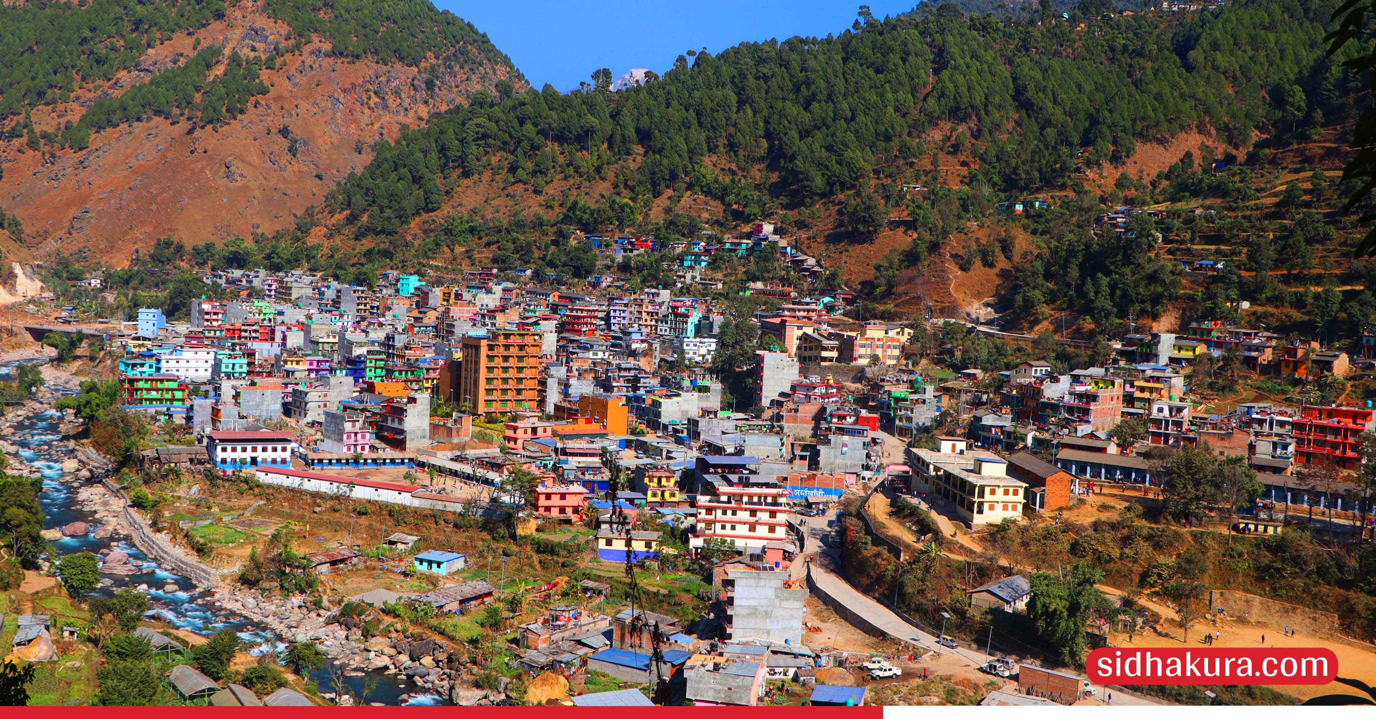 बुर्तिबाङलाई नयाँ सहर बनाउने कार्य सुस्त गतिमा