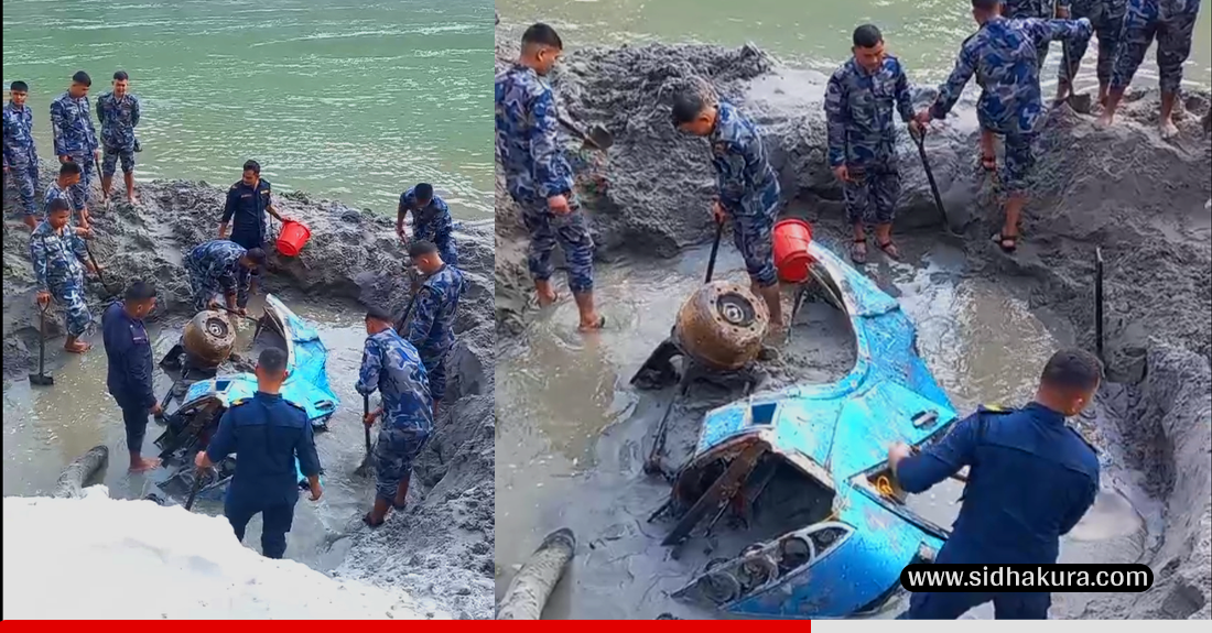 डेढ वर्ष पहिले त्रिशूली नदिमा बेपत्ता बसको अवशेष फेला