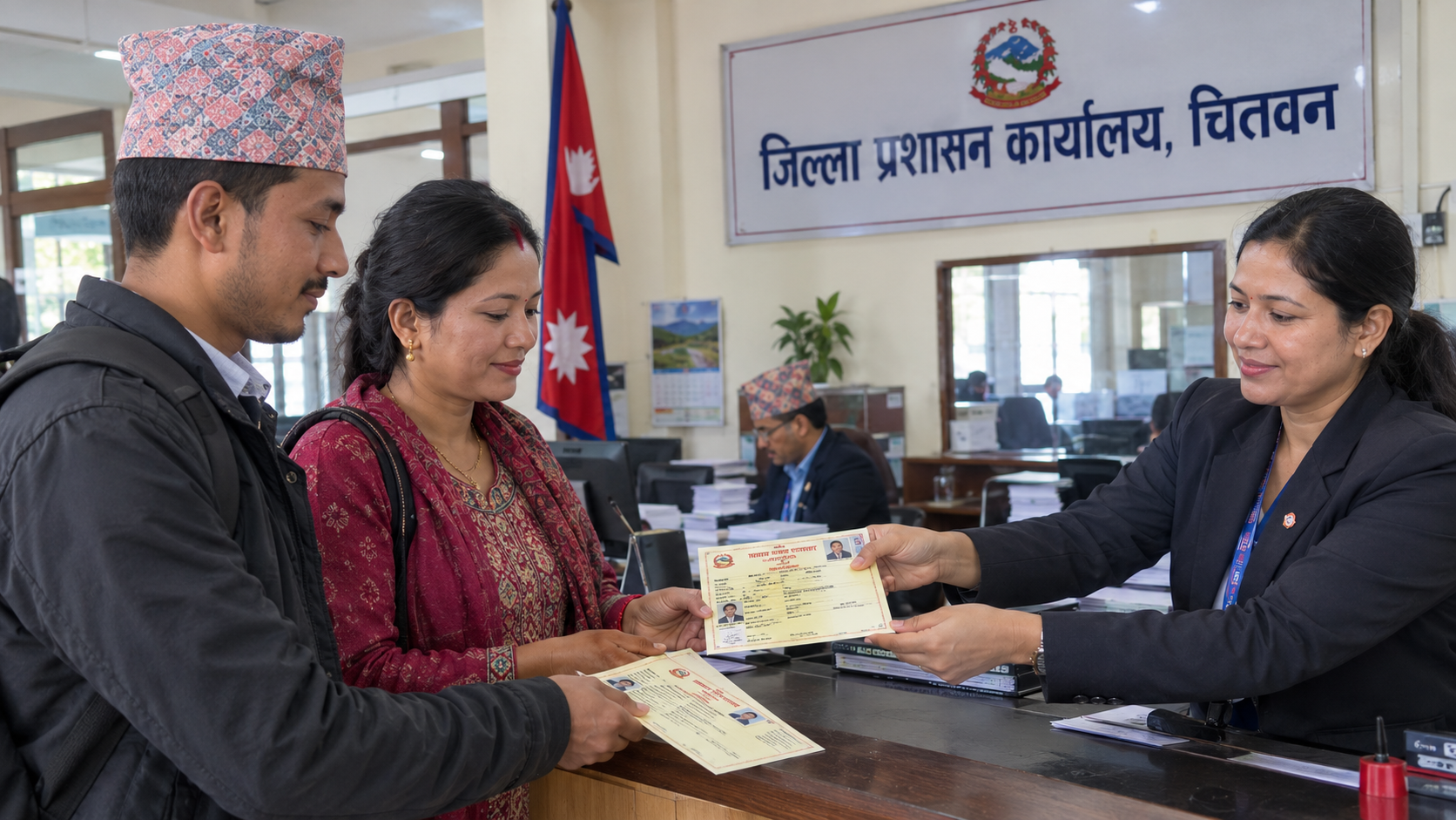 चितवनमा २८ जनाले त्यागे नेपाली नागरिकता