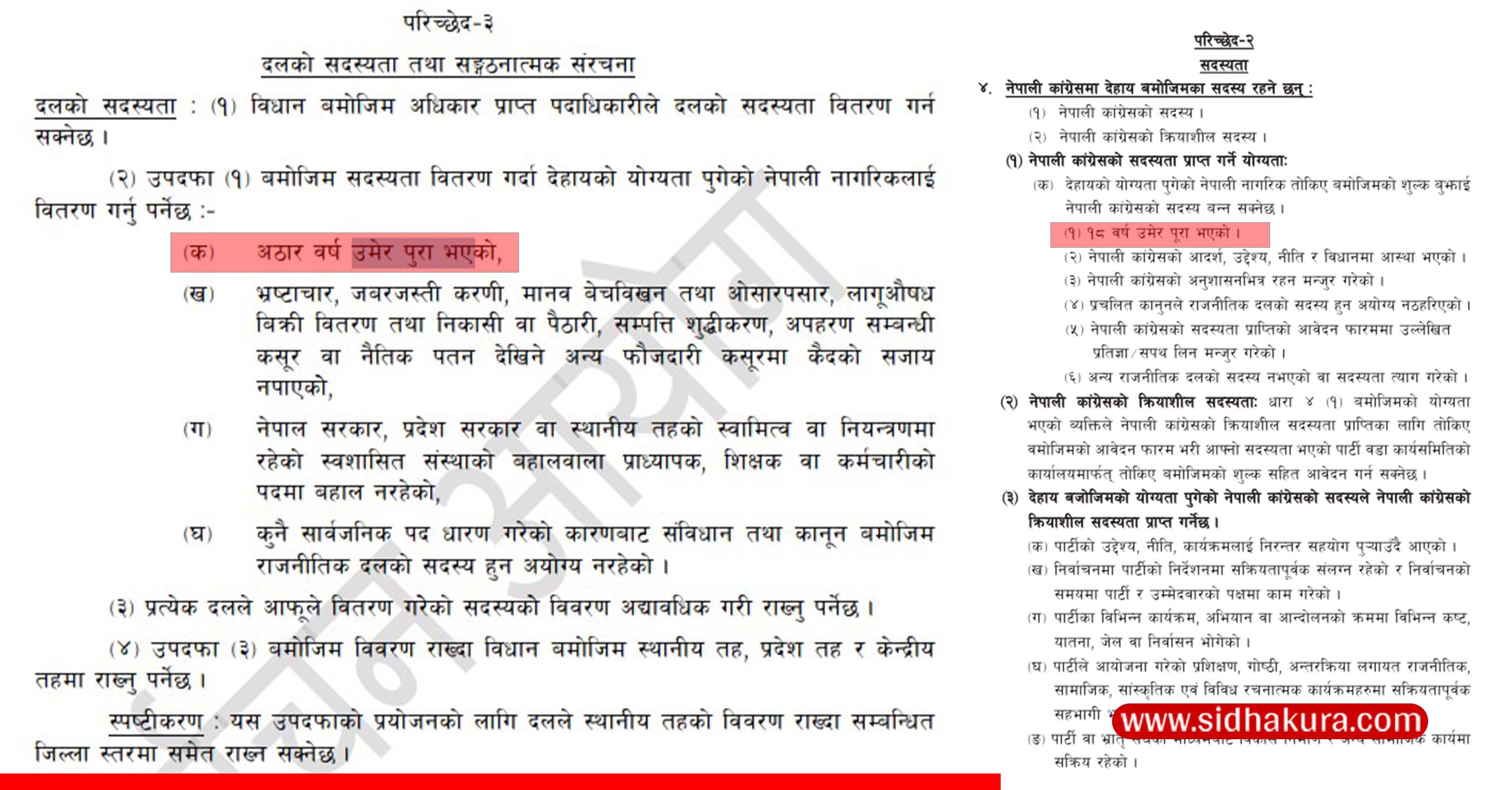 बालबालिका पनि कांग्रेसको क्रियाशील सदस्य, कानुन र पार्टी विधानविपरीत बनाइयो प्रतिनिधि