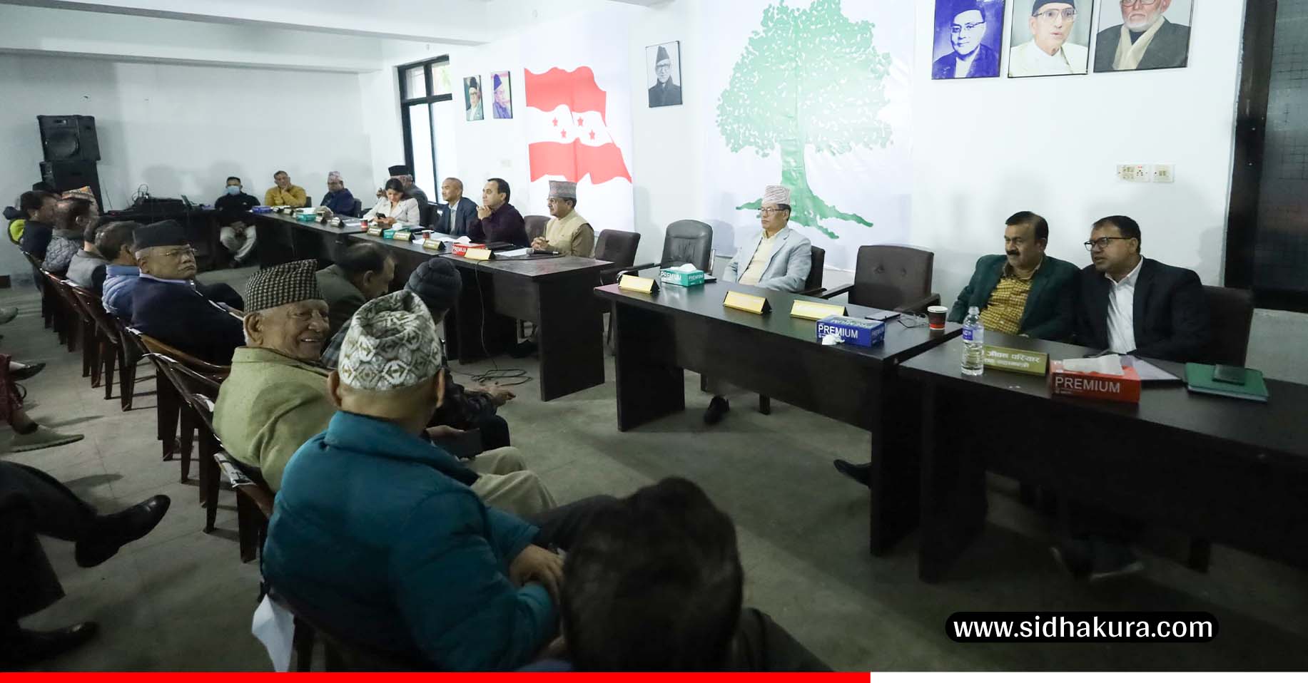 नेपाली कांग्रेसको केन्द्रीय समितिको बैठक सानेपामा जारी(तस्बिरहरु)