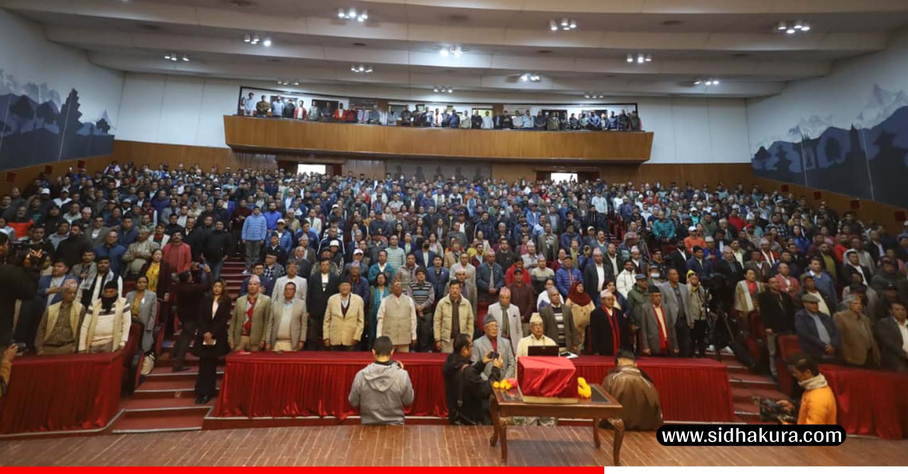 विशेष महाधिवेशन माग गर्ने कांग्रेसका महाधिवेशन प्रतिनिधिहरूको भेला