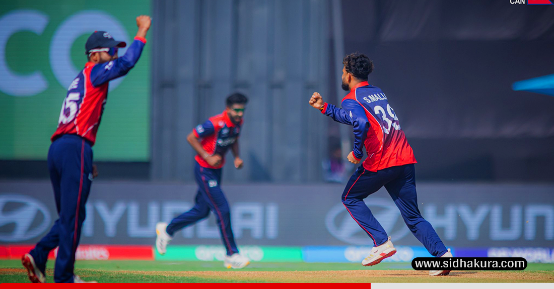 नेपाललाई तेस्रो सफलता, इङ्ल्यान्डका वेन्टन आउट