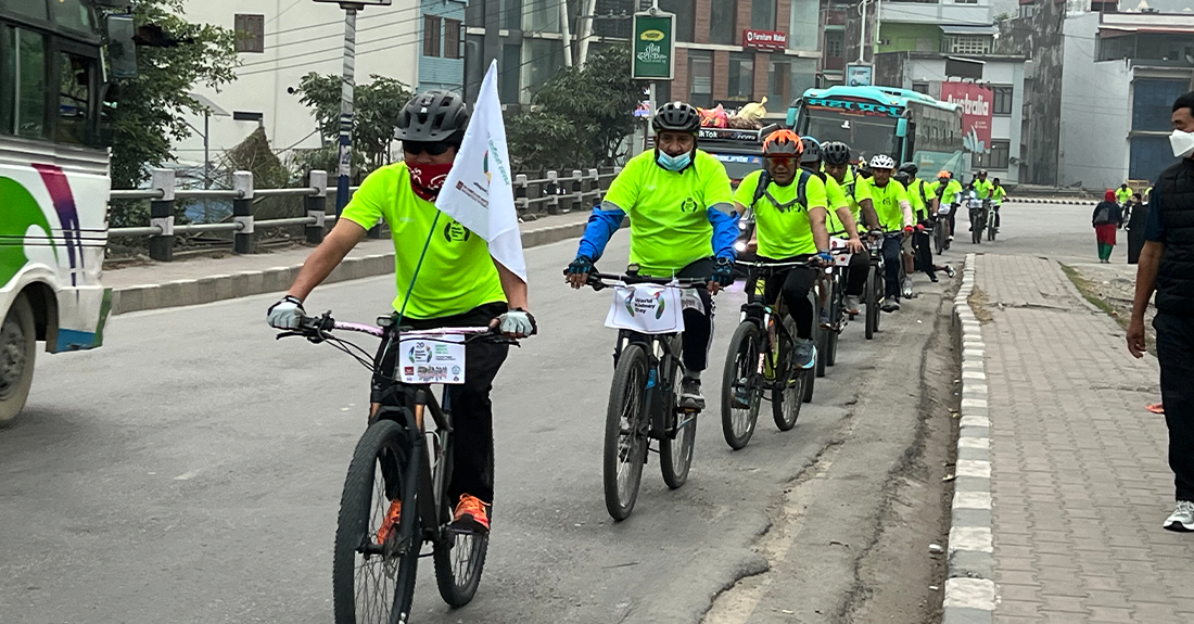 मिर्गौला बचाउन बुटवलमा सचेतनामूलक साइकल र्याली