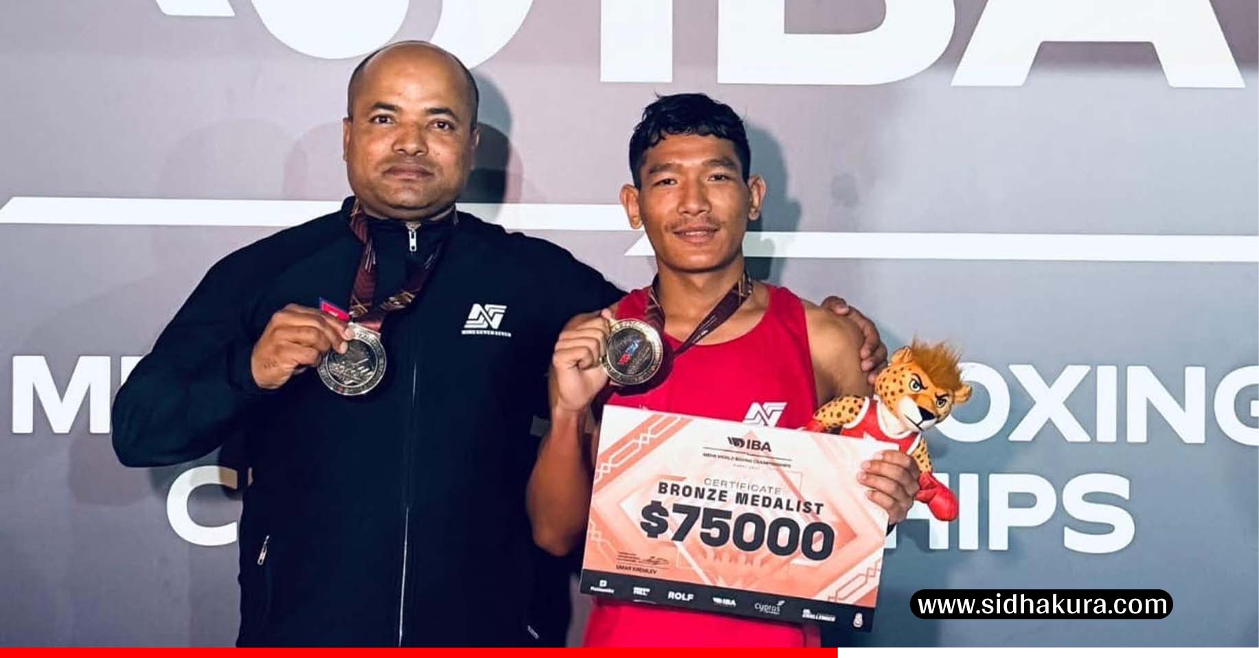 आइबिए पुरुष विश्व बक्सिङ प्रतियोगितामा चन्द्रलाई काँस्य पदक