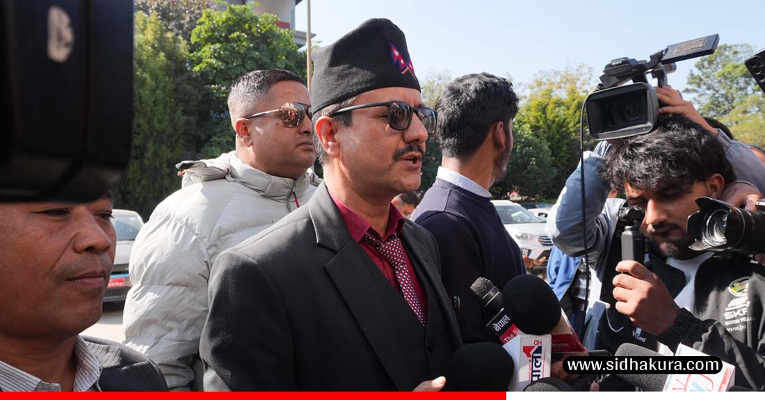 दुर्गा प्रसाईं नेतृत्वले गृहमन्त्री अर्याललाई बुझायो २७ बुँदे माग पत्र