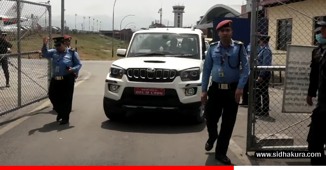 दुर्गा प्रसाईँलाई काठमाडौँ ल्याइयो