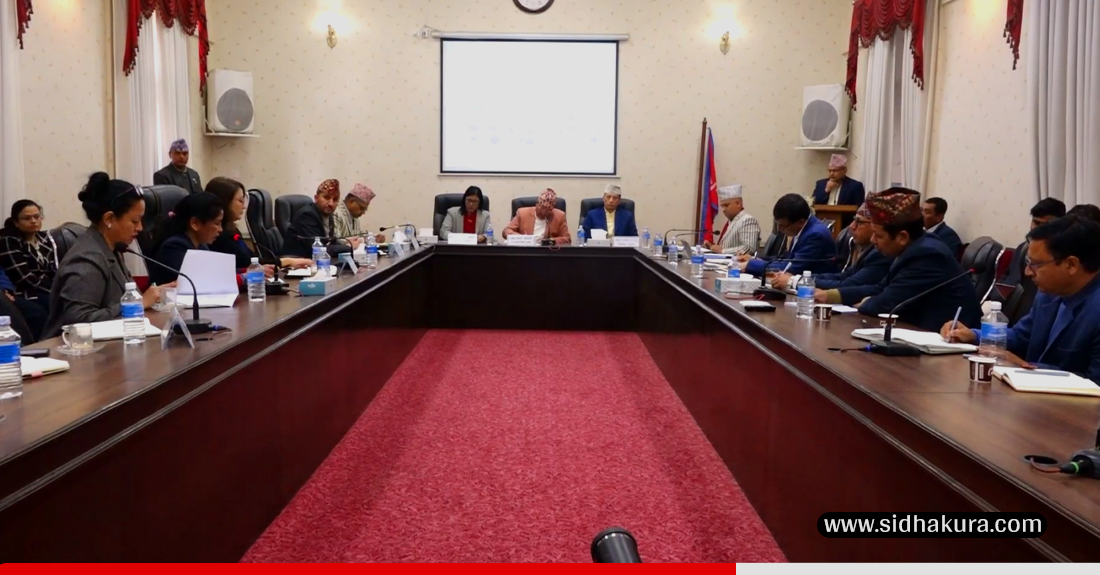 निर्वाचन आयोगद्वारा समावेशी समूहको प्रतिनिधित्व गराउने सन्दर्भमा सरकारसंग छलफल