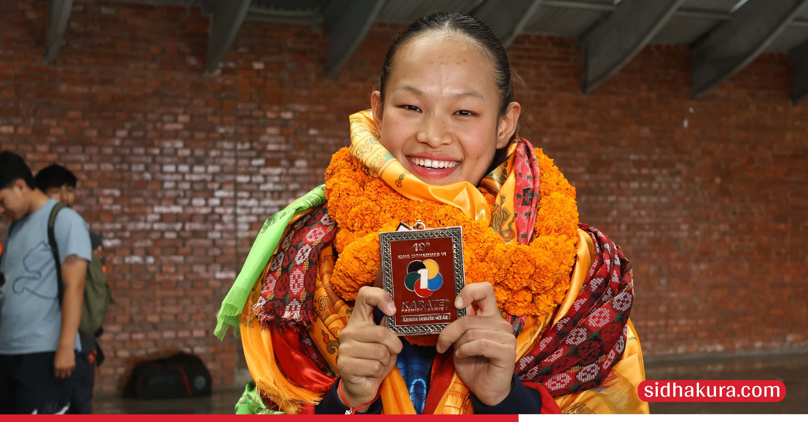 ऐतिहासिक पदक जितेकी एरिकालाई त्रिभुवन विमानस्थलमा स्वागत