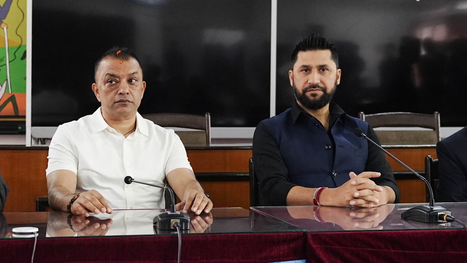 गगन थापाले रबिलाई दिए धन्यवाद