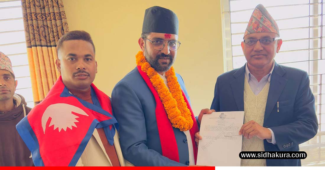 अर्घाखाँचीबाट रास्वपाका हरिप्रसाद भुसालले गरे मनोनयन दर्ता