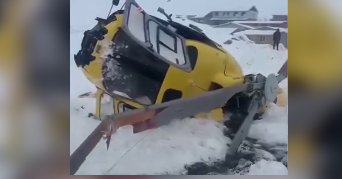 लुबुचेमा पाइलट मात्र सवार हेलिकप्टर दुर्घटना, पाइलटको उद्धार