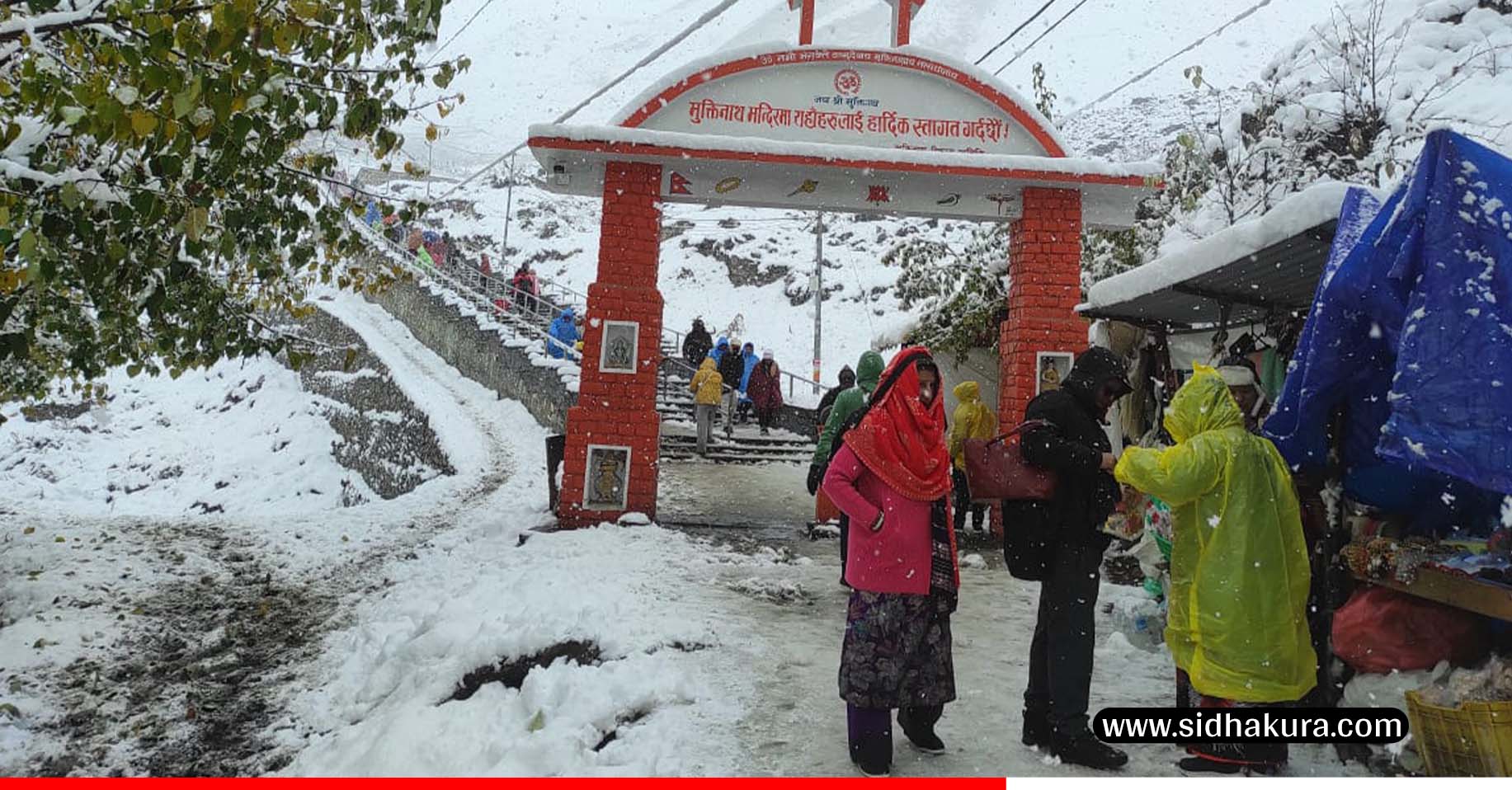 समय अगावै परेको हिमपातले किसान र पर्यटन व्यवसायी उत्साहित