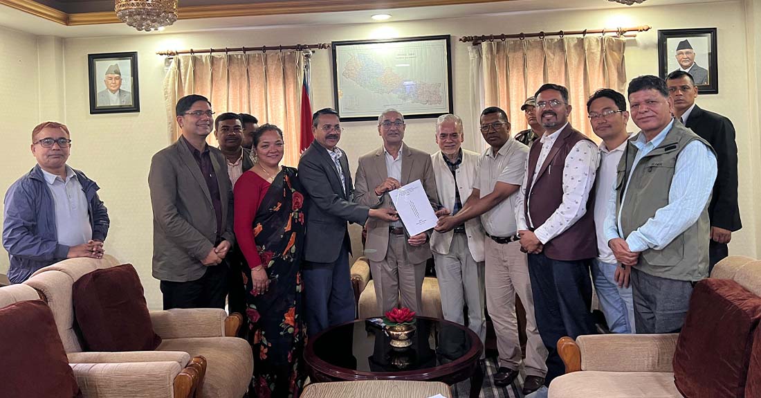 सङ्घ, संस्थालाई नागरिक समाज संस्था सहजीकरण प्राधिकरणमार्फत व्यवस्थित गर्न गृहमन्त्रीसमक्ष माग